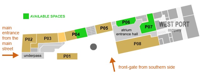 ground floor - area map